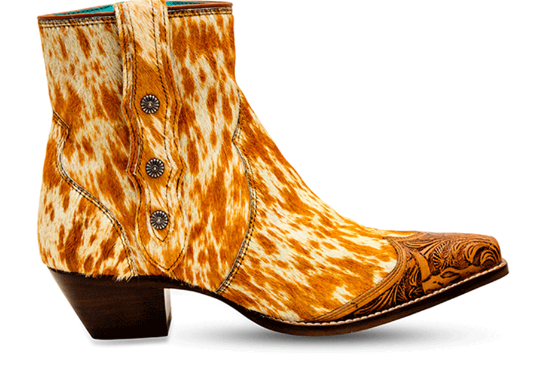 Westro Western Hand-Tooled Booties