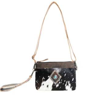 Myra Eye of Goddeds Crossbody Bag in Black