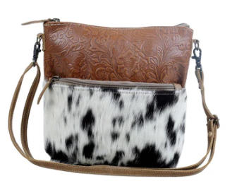 Myra Engraved Crossbody Bag