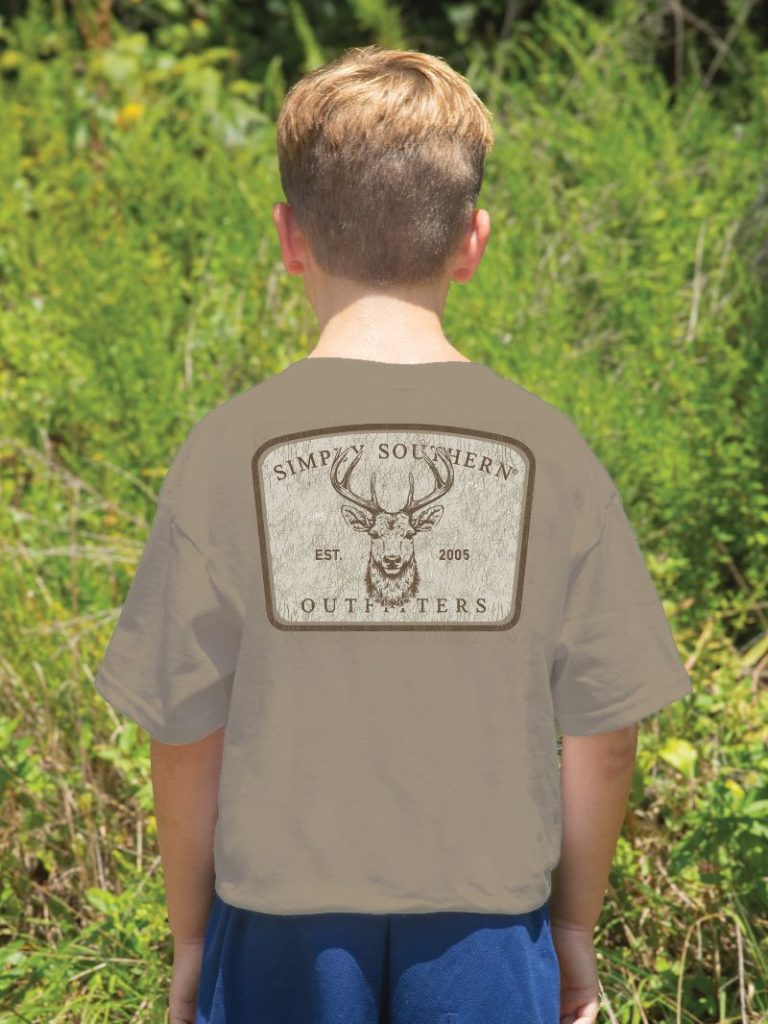 Youth Simply Southern Desert Buck Tee