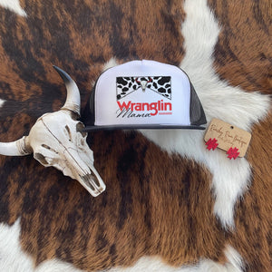 Wranglin Mama Western Foam Trucker Hat