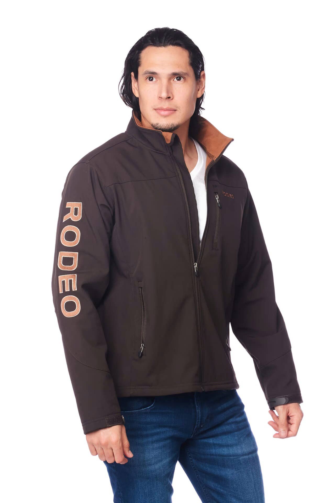 RODEO CLOTHING Men's Embroidery Sports Jacket