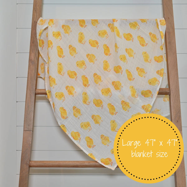 Peep Peep Baby Swaddle Blanket