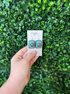 Turquoise Las Palomas Earrings