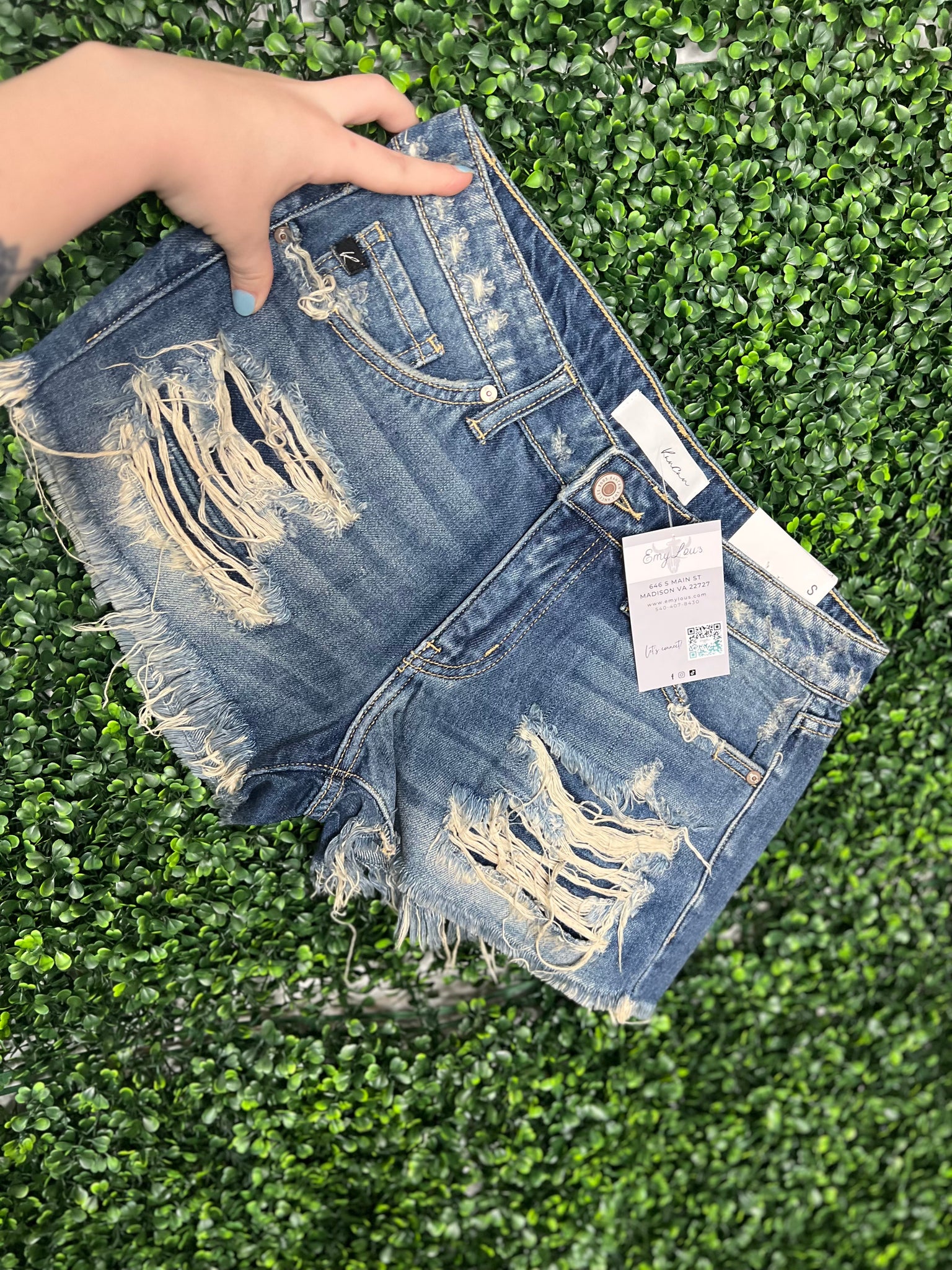 Kancan Distressed Shorts