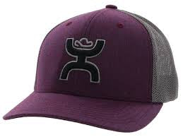 Hooey Cayman Purple And Grey Flexfit Hat