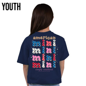 YOUTH Simply Southern American Mini Tee