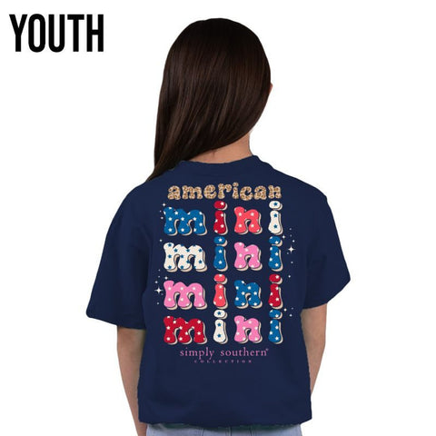 YOUTH Simply Southern American Mini Tee