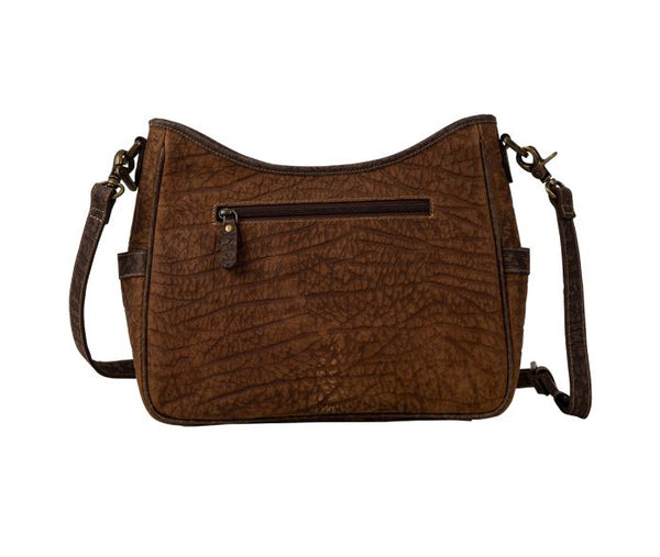 Myra Heartwood Leather Hairon Bag