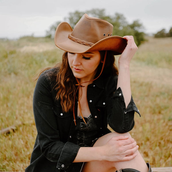 Women's Hollywood Cowboy Hat - Copper