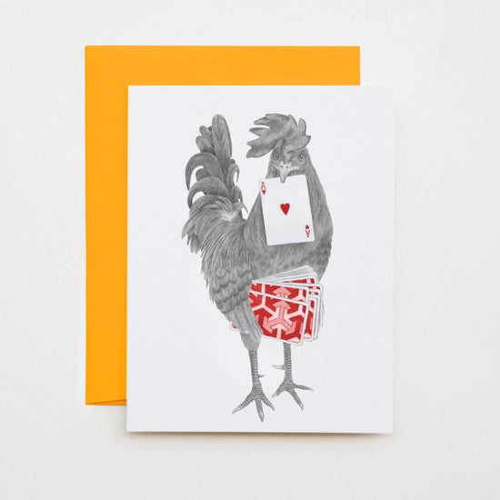 Petey Duval Key West Gypsy Rooster Note Card