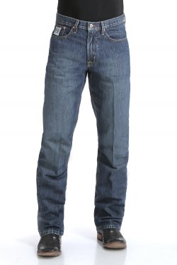 Men's Cinch Relaxed Fit White Label Jeans- Dark Stone