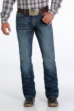 Men's Cinch Slim Fit Ian Jeans- Dark Stone