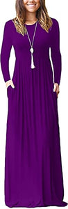 Purple Maxi Dress