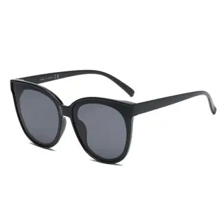 Women Round Retro Cat Eye Sunglasses