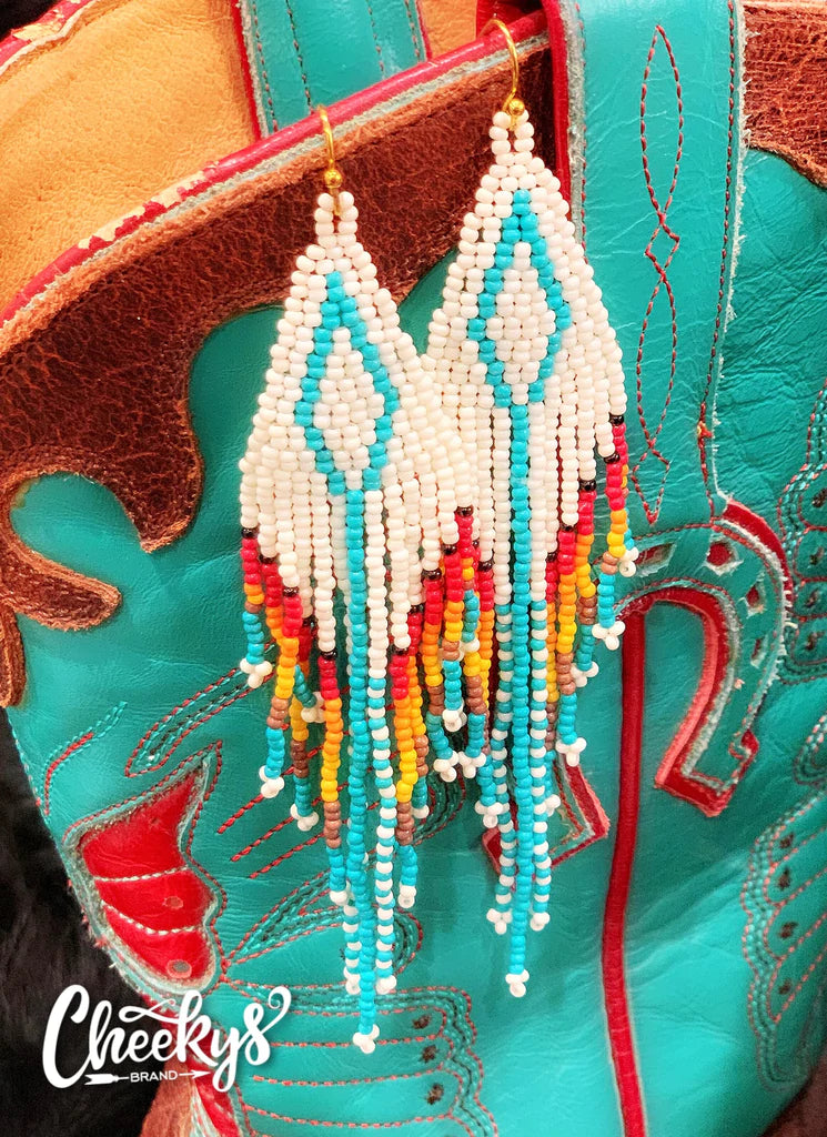 The Thea Beaded Earrings