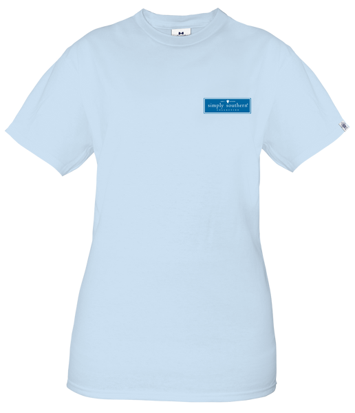 Simply Southern Seas Tee- Ice