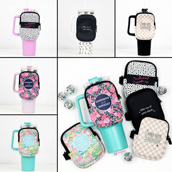 Cup Backpack, Cup Fanny Pack, 40oz tumbler pouch