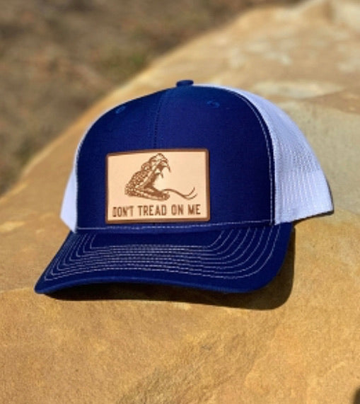 Don't Tread On Me Cap - Blue/White