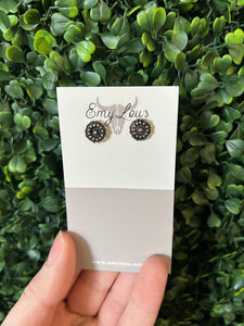 Marie Western Silver Studs