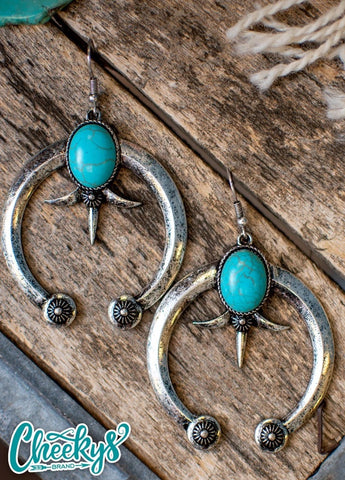 Prairie Thistle and Silver Earrings
