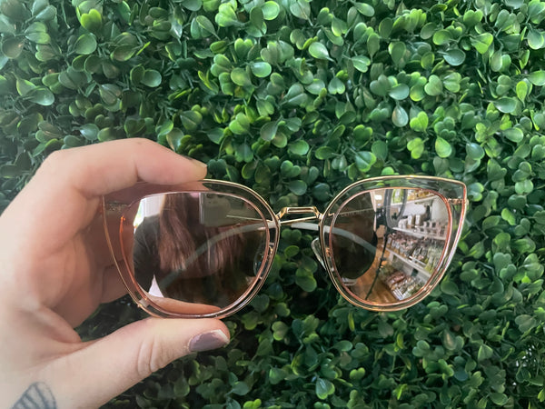 Oversized Rose Sunglasses