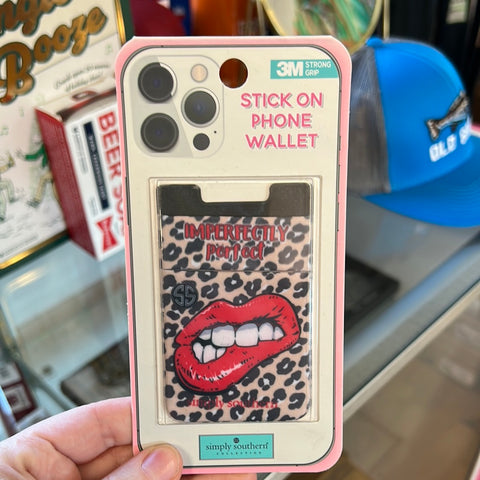 Simply Southern Phone Card Wallet- Lips