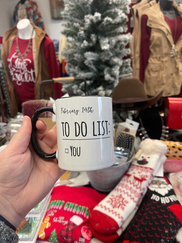 To Do List- Mug