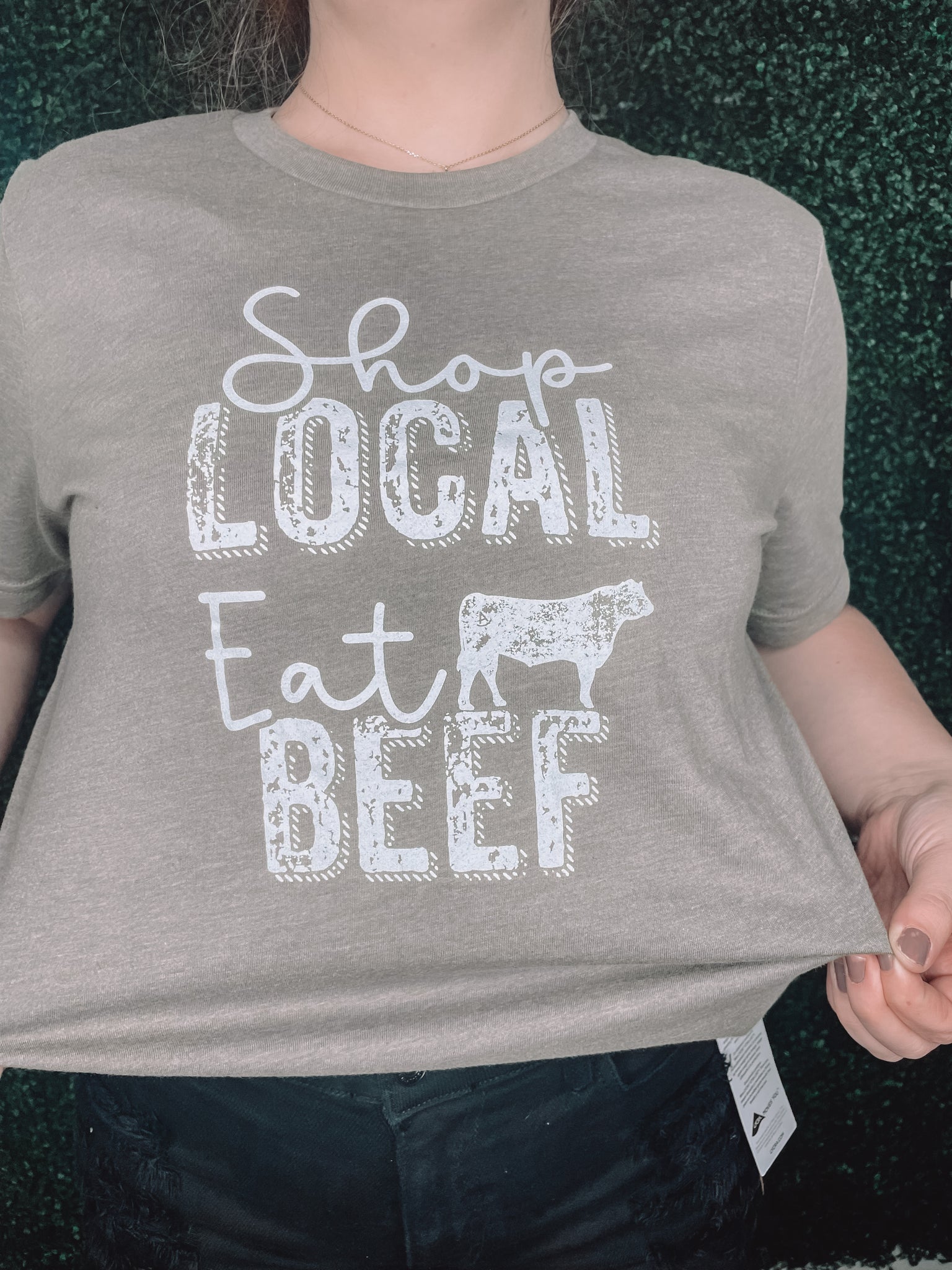 Shop Local Eat Beef Tee