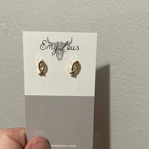 Simply Southern Gold Fish Studs