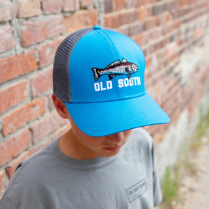 Old South Red Fish Trucker Hat- Youth