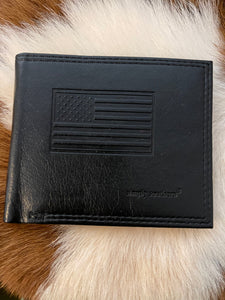 Simply Southern Leather Wallet -Black -USA