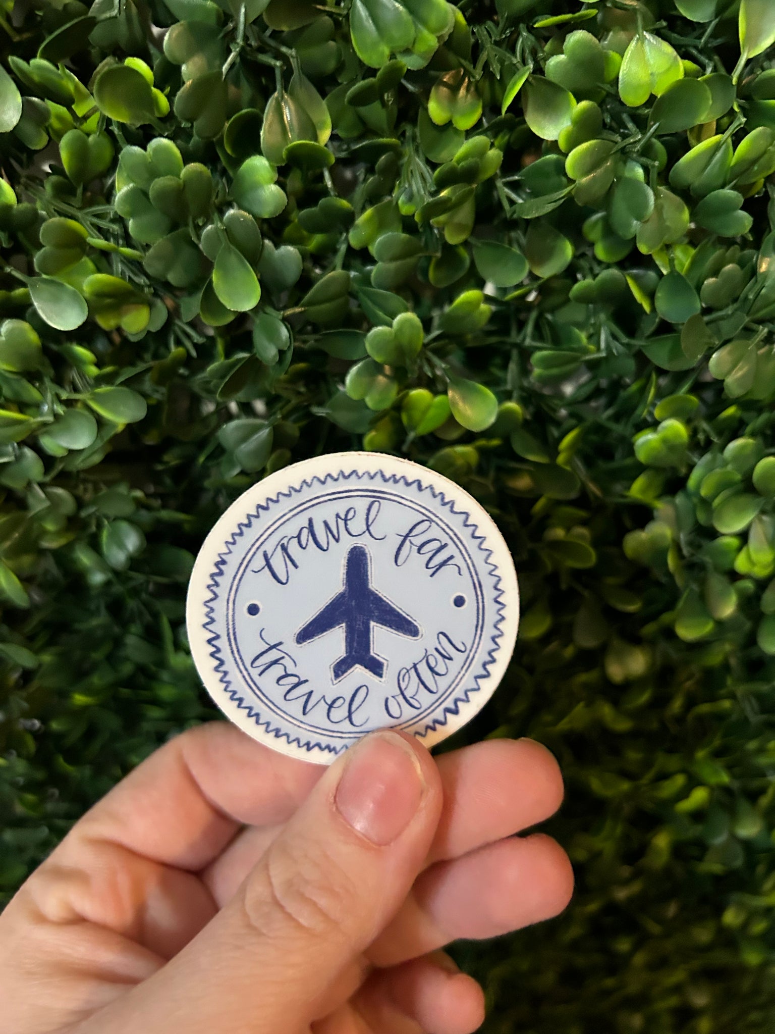 Travel Far, Travel Often Sticker