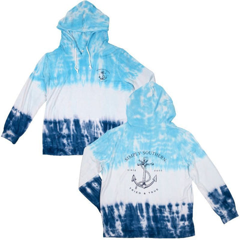 Simply Southern Super Soft Hoodie- Blue