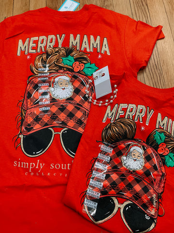 Simply Southern Merry Mama Tee