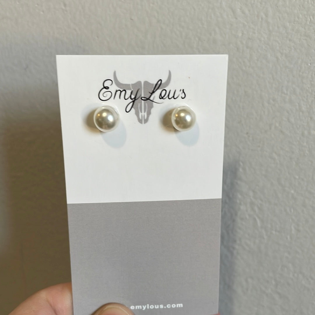 Simply Southern Big Pearl Studs