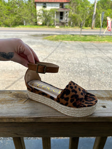Everlyn Leopard Wedges