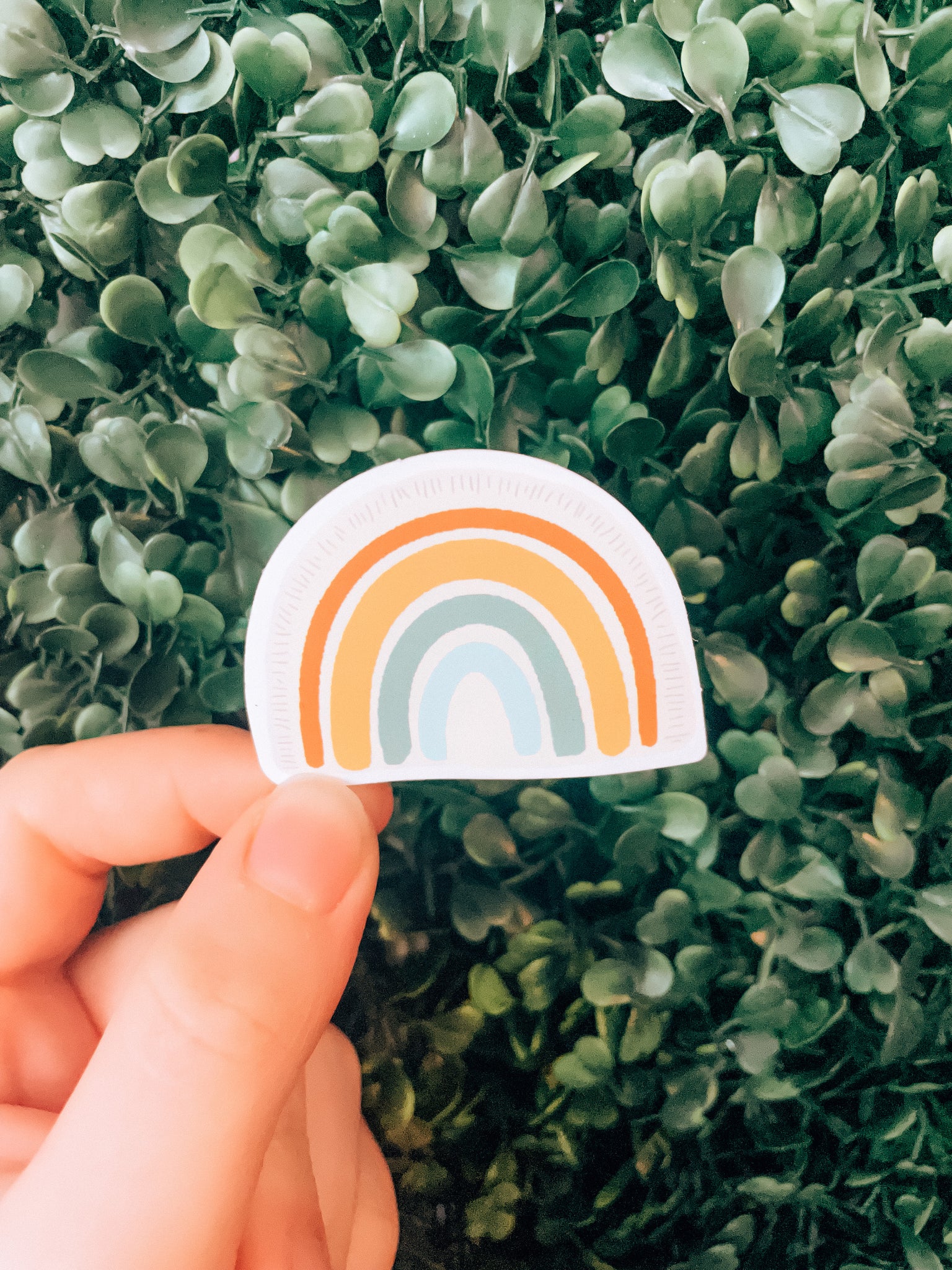 Boho Rainbow Sticker