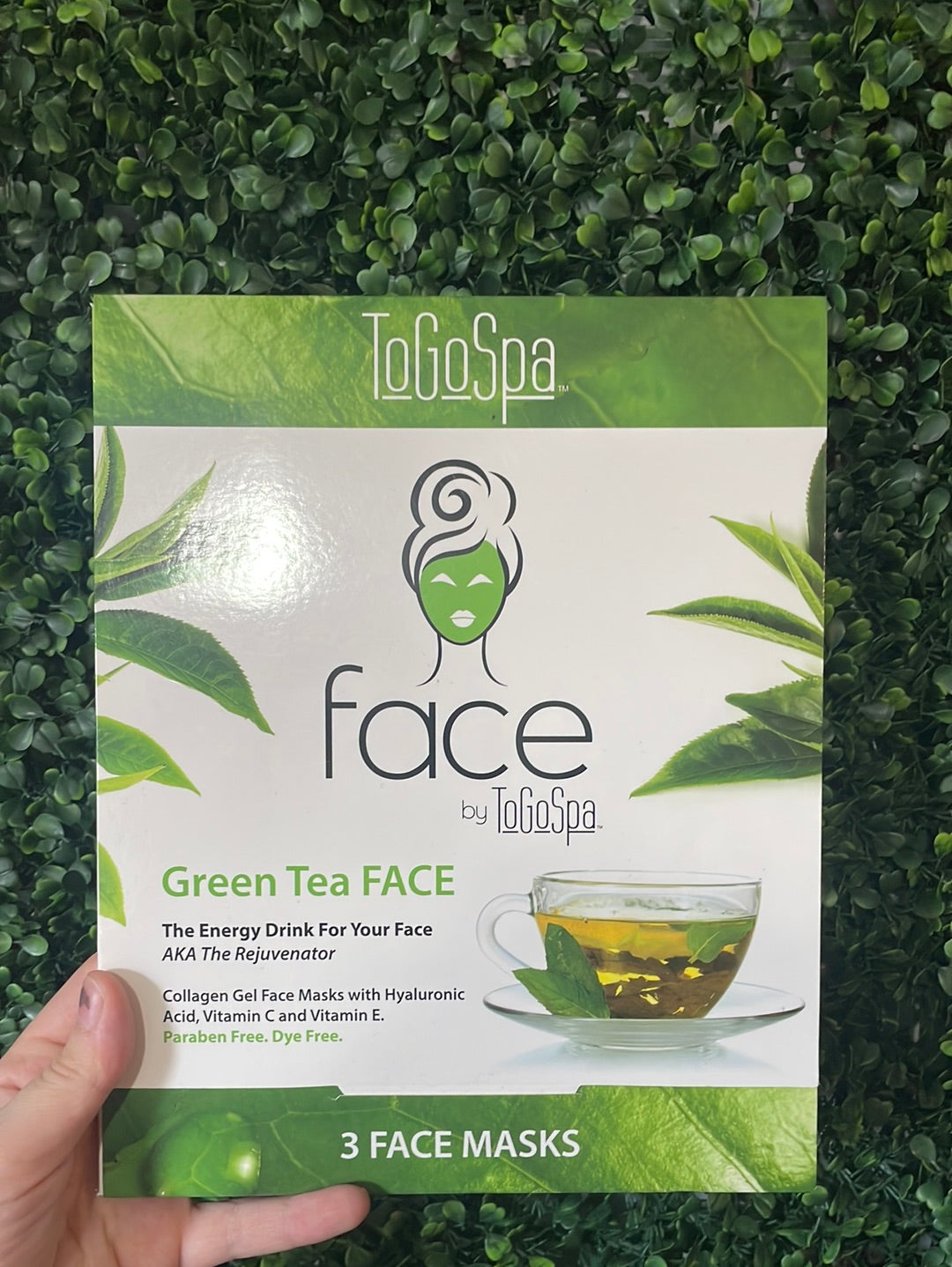 Green Tea Face Mask 3 Pack
