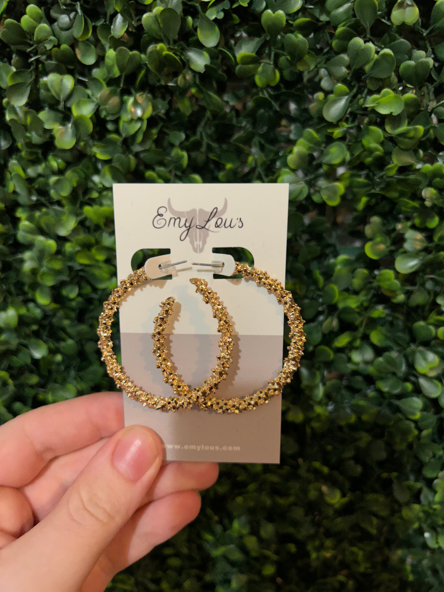 Simply Southern Large Chunky Gold Hoop