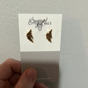 Simply Southern Feather Studs