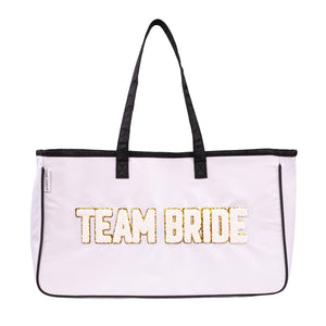 Sparkle Bag Team Bride Tote