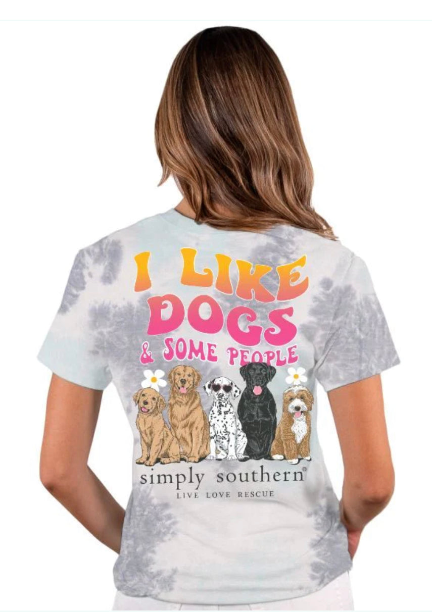 Simply Southern Salty Paws Tee