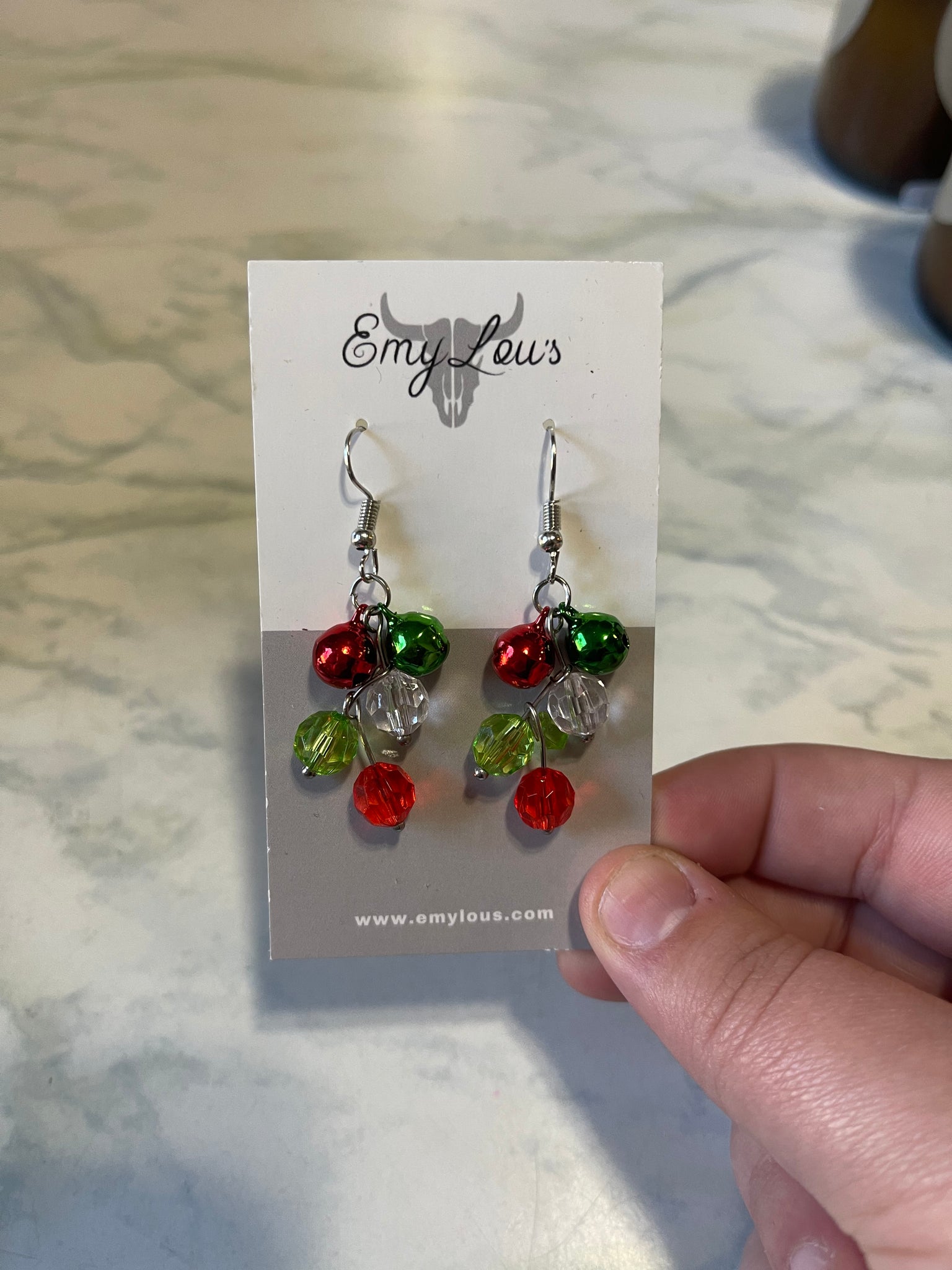 Ornament Jingle Dangle Earrings